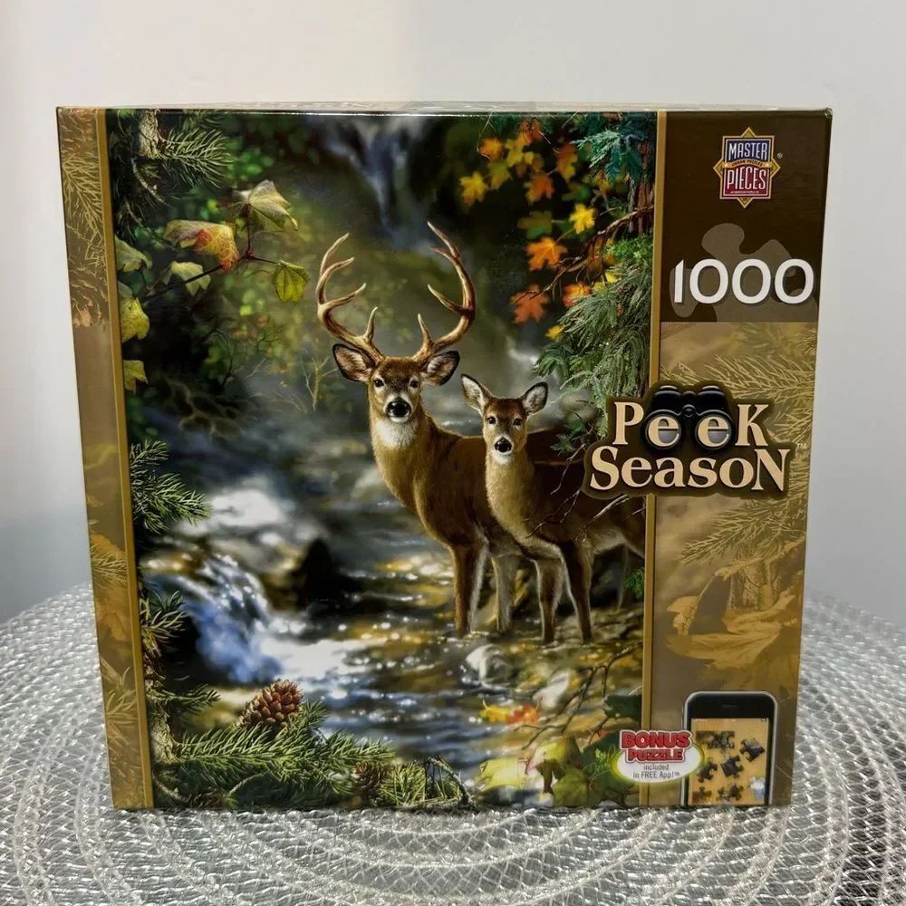 Masterpieces Peek Season Puzzle 1000 Pieces NWT